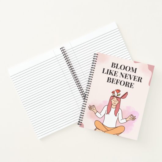Bloom like never before notitieboek (Binnen)