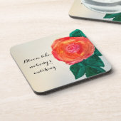 Bloom Like Nobody’s Watching Bier Onderzetter (Linkerzijde)