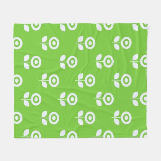 Bloom Loop | BL-01 | Fleece Deken (Voorkant (Horizontaal))
