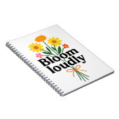 Bloom Loudly  Notitieboek (Rechterzijde)