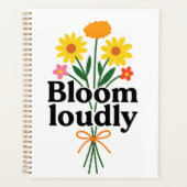 Bloom Loudly  Planner (Voorkant)