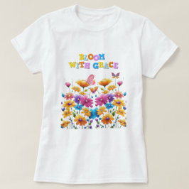 Bloom met Grace Floral T-Shirt