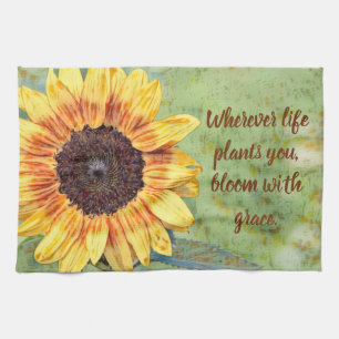 Bloom met Grace keukenhanddoek