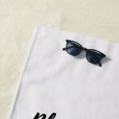 Bloom met Grace: Lente Bloemen Strandlaken (In situ)