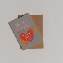 Bloom met Zelf Liefde Februari Abstract