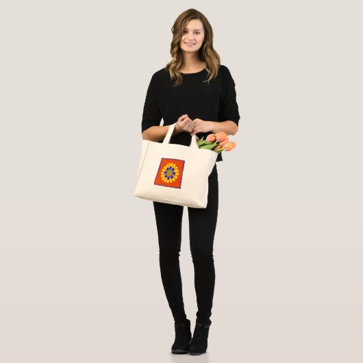 Bloom Mini Tote Bag (Voorkant (model))