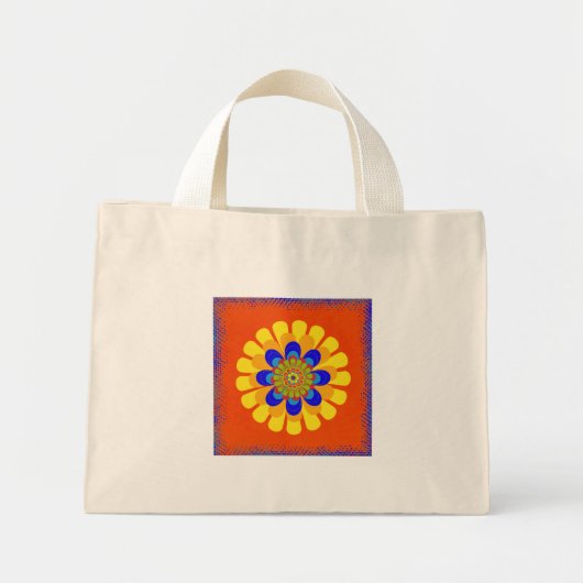 Bloom Mini Tote Bag (Voorkant)