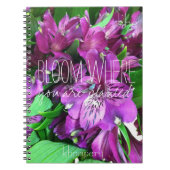 Bloom Monogram notebook Notitieboek (Voorkant)