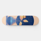 Bloom Mystic Night Uil Tuin Persoonlijk Skateboard (Horizontaal)