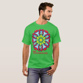 Bloom Namaste Kaleidoscope T-shirt (Voorkant volledig)