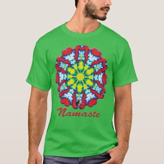 Bloom Namaste Kaleidoscope T-shirt (Voorkant)