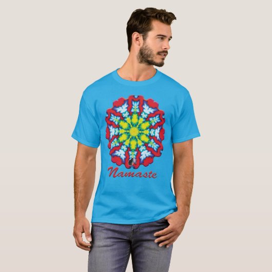Bloom Namaste Kaleidoscope T-shirt (Voorkant volledig)