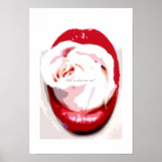 BLOOM no.1 - The Rose Within colour Poster (Voorkant)
