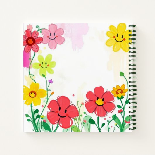 Bloom Notes for a Late Bloomer – Bloemen Notitieboek (Achterkant)