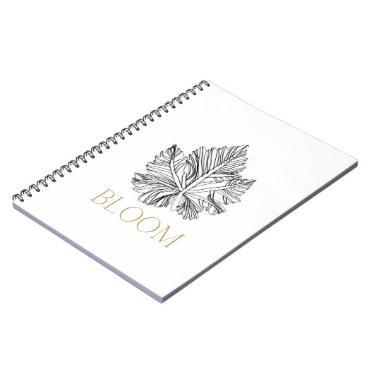 BLOOM NOTITIEBOEK (Linkerzijde)