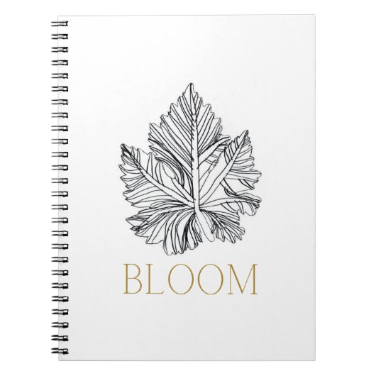 BLOOM NOTITIEBOEK (Voorkant)