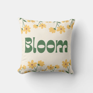 Bloom ontwerp kussen