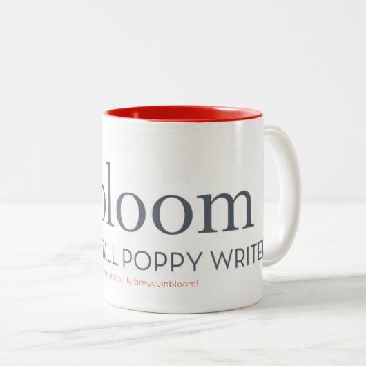 Bloom overmaatse Mok (Voorkant rechts)