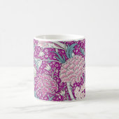  Bloom Paarse Bloem – Tijdloze Bloemenkunst Koffiemok (Center)