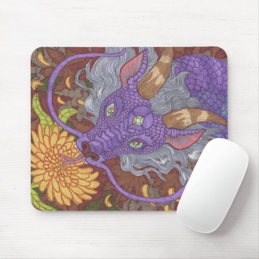 Bloom Paarse Dragon Muismat (Met muis)