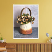 Bloom Paneel L Canvas Afdruk (Insitu (Woonkamer))