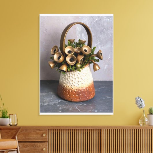 Bloom Panel L Canvas Afdruk (Insitu (Woonkamer))