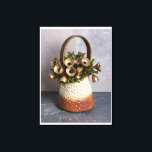 Bloom Panel L Canvas Afdruk<br><div class="desc">“Bloom” Metal petals holding a quiet steady warmth. BUY NOW! 

"... an inspiring and promising artist working in the contemporary world...  in whom can be invested."
— Art Market International Art Magazine</div>