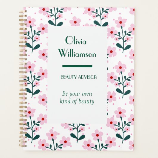 Bloom Planner - De wekelijkse organisator van een (Voorkant)