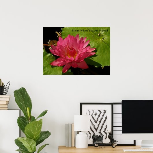 Bloom Poster (Thuiskantoor)