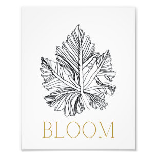 BLOOM Print Foto Afdruk