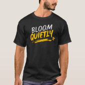 Bloom Quietly – Growth & Grace Graphic Tee T-shirt (Voorkant)