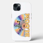 Bloom Retro Floral Case-Mate iPhone Case (Achterkant)