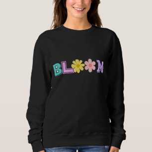 Bloom Retro Pastel Bloem Baby Body Trui