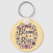 Bloom & Rise Sleutelhanger (Voorkant)