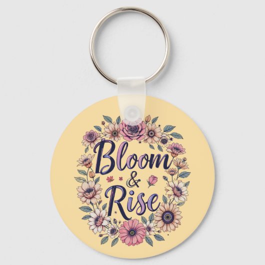 Bloom & Rise Sleutelhanger (Voorkant)