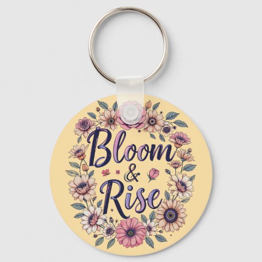 Bloom & Rise Sleutelhanger (Achterkant)