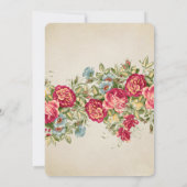 Bloom Rozen Tafelkaart Kaart (Achterkant)