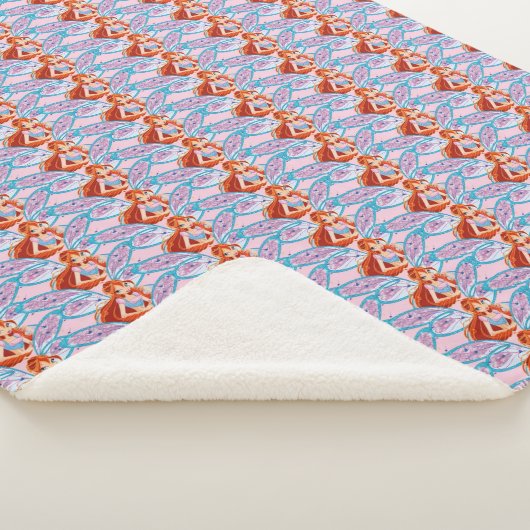 Bloom Sherpa Deken (3/4)