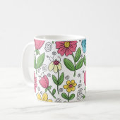 Bloom & Sip Bloemenkopje Koffiemok (Voorkant links)