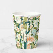 Bloom Sip Paper Cup Papieren Bekers (Rechts)