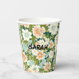 Bloom Sip Paper Cup Papieren Bekers