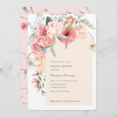 Bloom spring bloemen tuinbloem kaart (Voorkant / Achterkant)