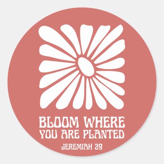 Bloom Sticker (Voorkant)