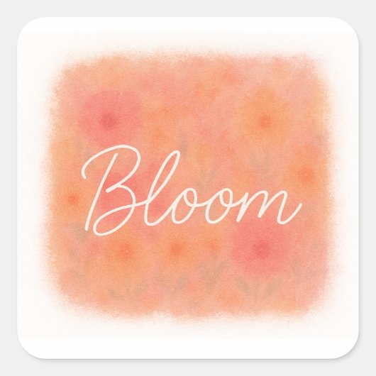 Bloom Sticker (Voorkant)