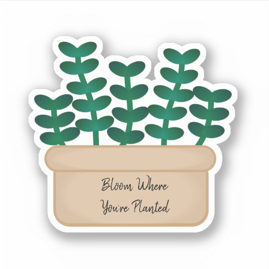Bloom Sticker (Voorkant)
