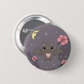 Bloom the Fruit Bat Ronde Button 5,7 Cm (Voorkant /achterkant)