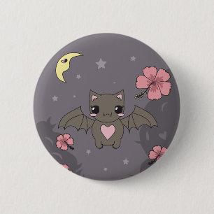 Bloom the Fruit Bat Ronde Button 5,7 Cm