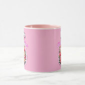 Bloom This Easter – Floral Easter Egg Art - caneca Mok (Midden)