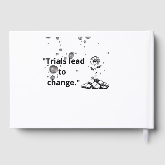 Bloom Through Trials – Strength from the Cracks Gastenboek (Achterkant)