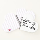 Bloom Through Trials – Strength from the Cracks Notitieboek (Binnen)